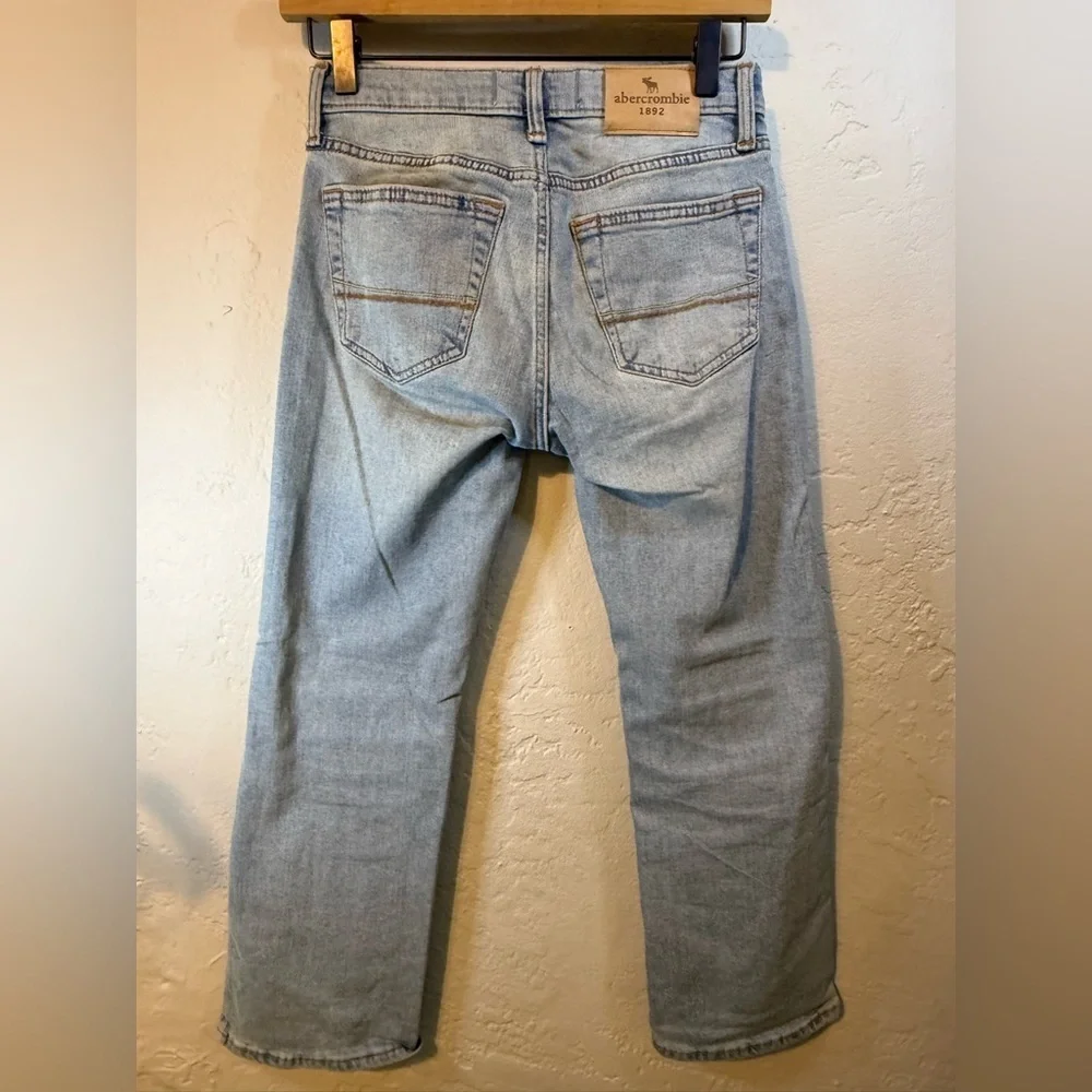 Abercrombie Kids Light Blue Boot Cut Denim jeans Size 9/10